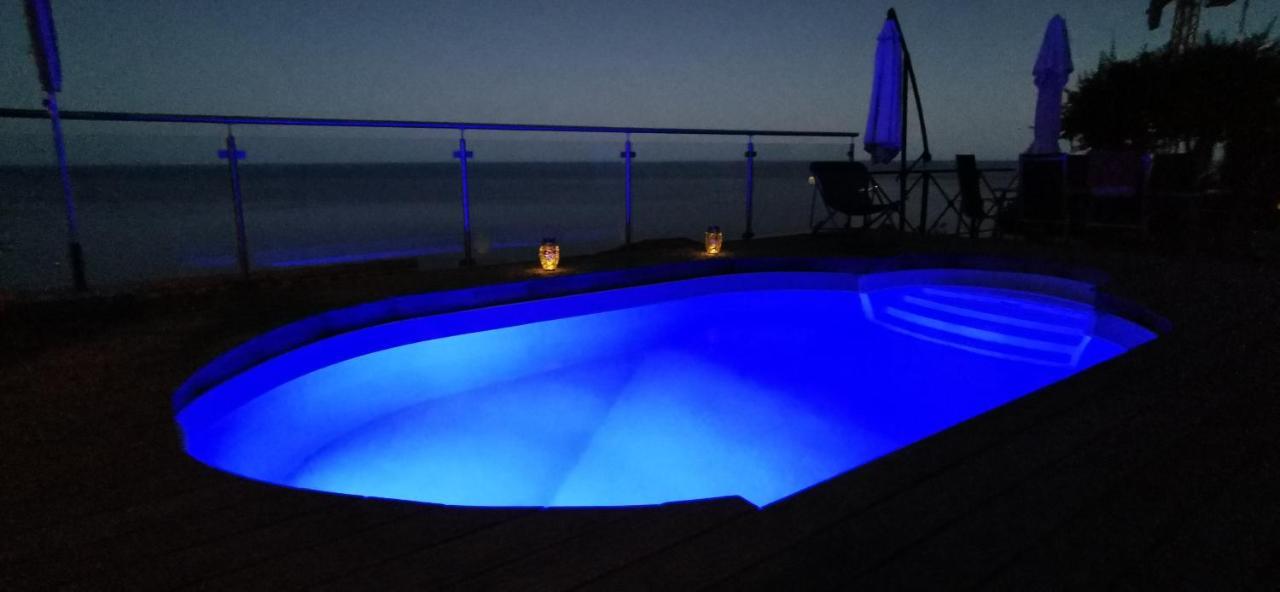 Vue magnifique avec piscine privée et sauna à 10min de Monaco Rocabruna Exterior foto