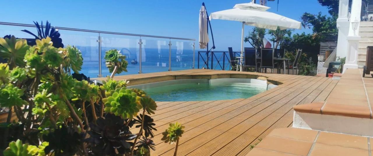 Vue magnifique avec piscine privée et sauna à 10min de Monaco Rocabruna Exterior foto